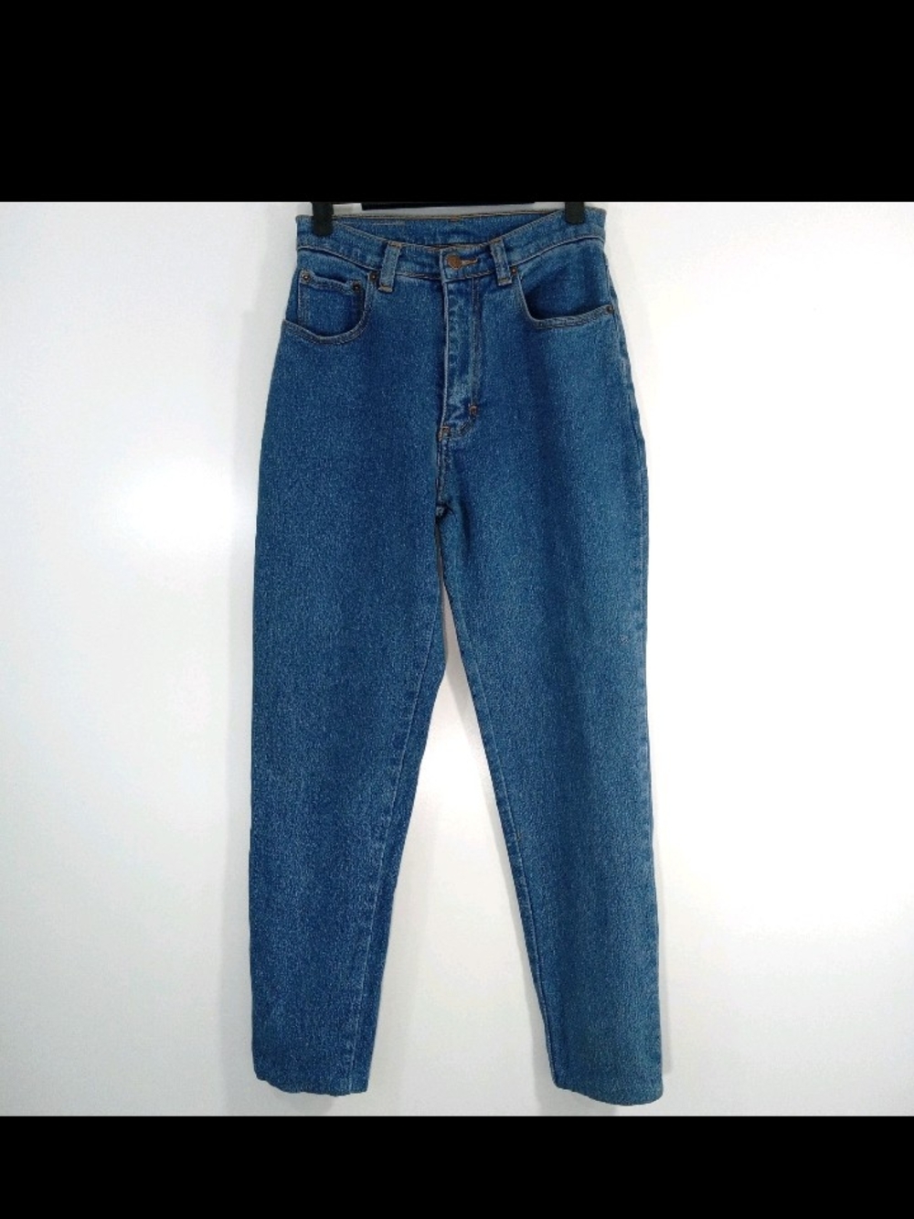 Y2K Jordache Tapered Leg Mom Jeans Size 9/10 Medium Wash *Read
